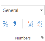 Number Formats